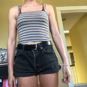 Brandy Rainbow striped tank